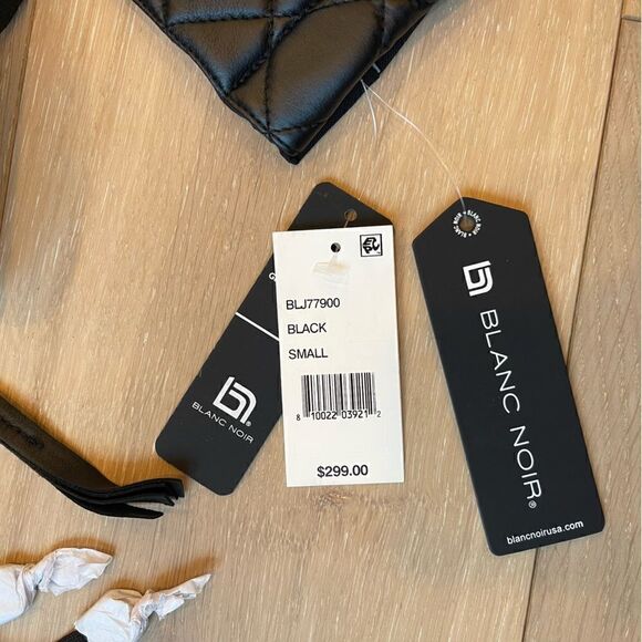 Classic Moto Jacket Blanc Nior - Picture 9 of 10